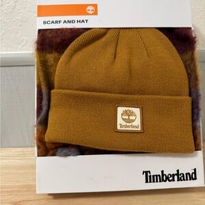 New Timberland Tan Multi Plaid Hat and Scarf Set
Christmas Gift Warm Winter